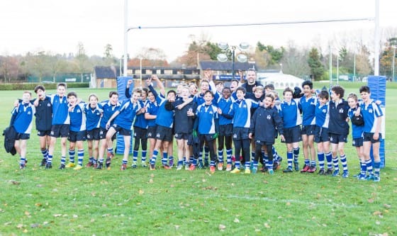 Rugby World Cup Winner coaches at RGS